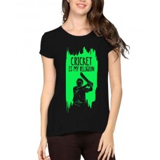 Cricket Is My Religion Graphic Printed T-shirt