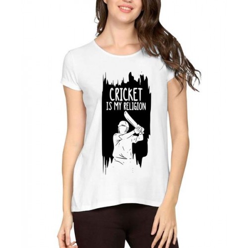 Cricket Is My Religion Graphic Printed T-shirt