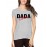 Women's Cotton Biowash Graphic Printed Half Sleeve T-Shirt - Dada Cool