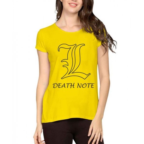 Death Note Graphic Printed T-shirt