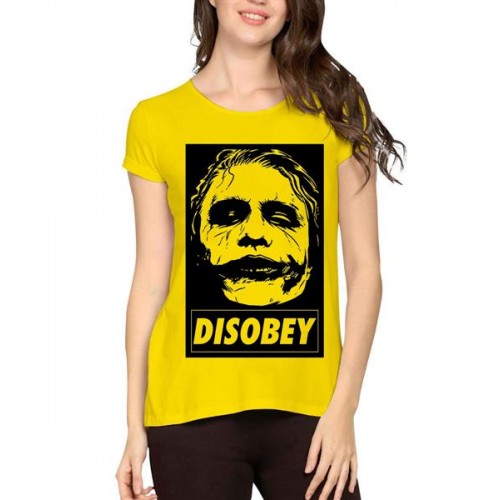 Disobey Graphic Printed T-shirt