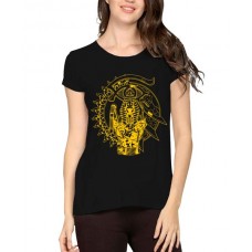 Egyptian Wolf Graphic Printed T-shirt
