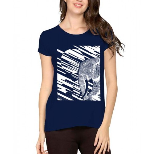 Elephant Graphic Printed T-shirt