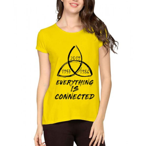Everything Is Connected Graphic Printed T-shirt