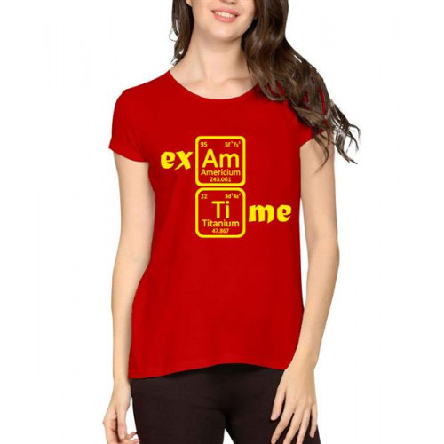 Exam Time Graphic Printed T-shirt