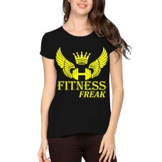 Fitness Freak Graphic Printed T-shirt