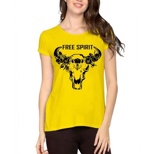 Free Spirit Graphic Printed T-shirt
