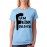 Women's Cotton Biowash Graphic Printed Half Sleeve T-Shirt - Fun Freedom Forever