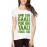 Women's Cotton Biowash Graphic Printed Half Sleeve T-Shirt - Gaali Taali