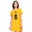 Jaat Risky After Whisky Graphic Printed T-shirt Dress