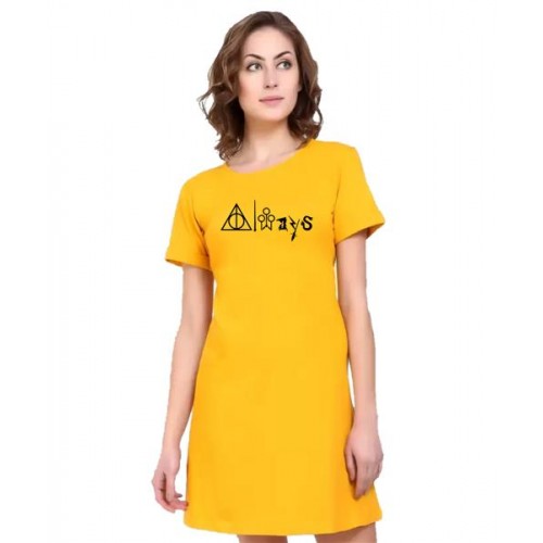 Always Harry Potter Graphic Printed T-shirt Dress