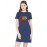 Back Bencher Graphic Printed T-shirt Dress