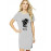 Galaxy Box Graphic Printed T-shirt Dress