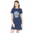 Don't Stop Chasing The Light Graphic Printed T-shirt Dress