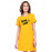 Daru Badnaam Karti Graphic Printed T-shirt Dress