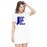 Jesus The King Of Kings Graphic Printed T-shirt Dress