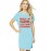 Women's Cotton Biowash Graphic Printed T-Shirt Dress with side pockets - Karlo Jo Karna Hai