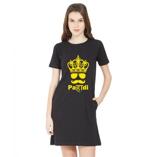 King Pahadi Graphic Printed T-shirt Dress