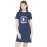 Let's Get Baked Graphic Printed T-shirt Dress