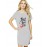 Find What You Love And Let It Kill You Graphic Printed T-shirt Dress