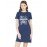 We Are In The Endgame Now Graphic Printed T-shirt Dress