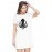 Oct Design Graphic Printed T-shirt Dress