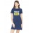 Powered By God Graphic Printed T-shirt Dress