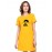 Galaxy Sea Graphic Printed T-shirt Dress