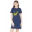 Lighthouse Sea Graphic Printed T-shirt Dress