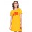 Stay Weird Graphic Printed T-shirt Dress