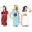 Women's Combo Round Neck Cotton T-Shirt Dress with Printed Graphics and Side Pockets - Life To Enjoy
