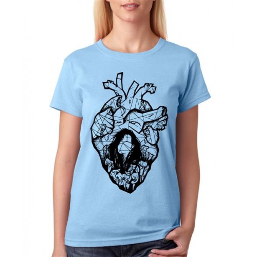 Heart Graphic Printed T-shirt