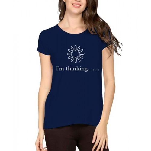 I'm Thinking Graphic Printed T-shirt