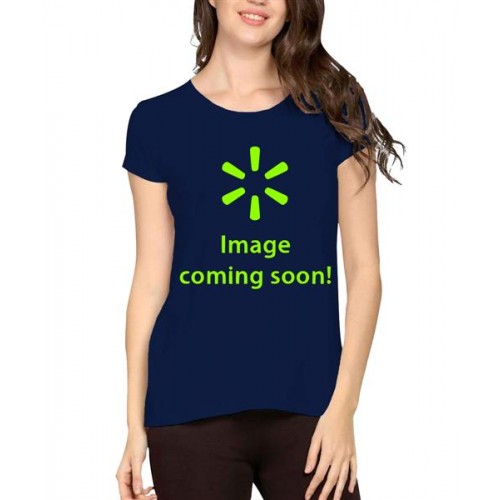 Women's Cotton Biowash Graphic Printed Half Sleeve T-Shirt - Image Coming Soon