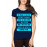 Women's Cotton Biowash Graphic Printed Half Sleeve T-Shirt - Internet Browser