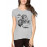 Women's Cotton Biowash Graphic Printed Half Sleeve T-Shirt - It's Good To Be
