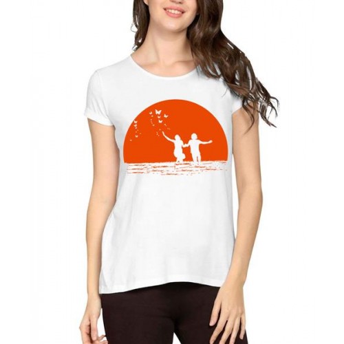 Falling in Love Graphic Printed T-shirt