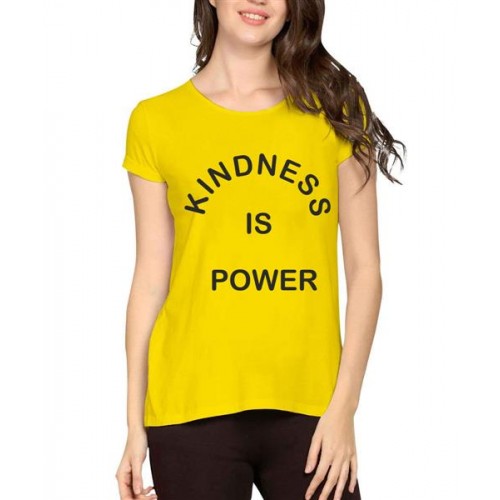 Kindness Is Power Graphic Printed T-shirt