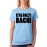 Women's Cotton Biowash Graphic Printed Half Sleeve T-Shirt - Kya Bolti Bachi