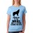 Women's Cotton Biowash Graphic Printed Half Sleeve T-Shirt - Leading The Wolves