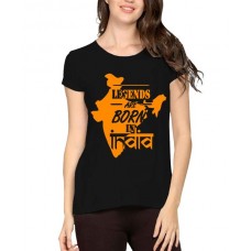 Legends Are Born In India Graphic Printed T-shirt