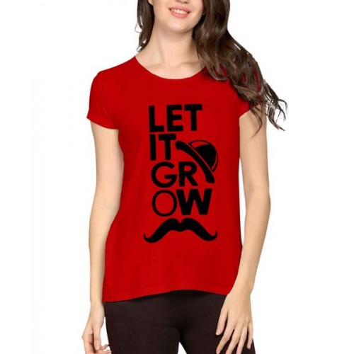 Let It Grow Graphic Printed T-shirt