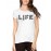 You Only Have One Live Your Life Graphic Printed T-shirt