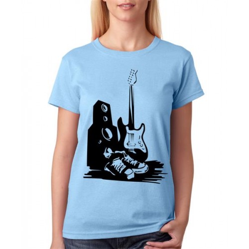 Life Of Musician Graphic Printed T-shirt