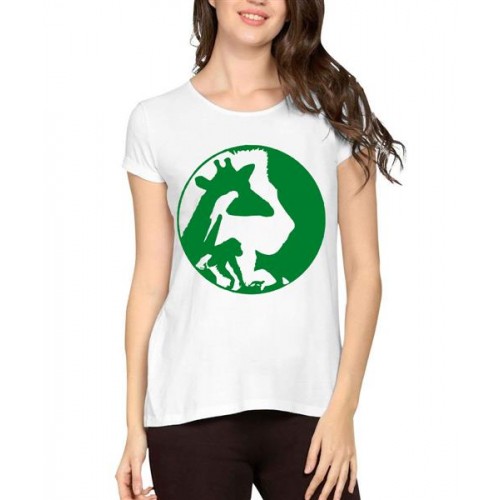 Wildlife Graphic Printed T-shirt