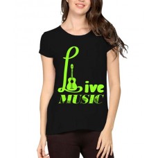 Live Music Graphic Printed T-shirt