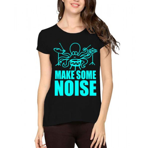 Make Some Noise Graphic Printed T-shirt
