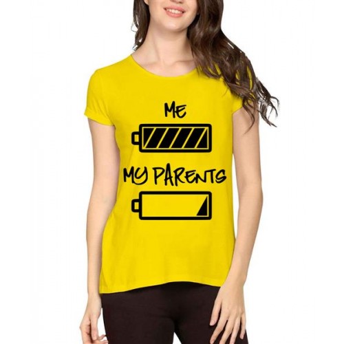 Me My Parents Graphic Printed T-shirt