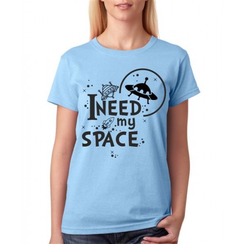 I Need My Space Graphic Printed T-shirt