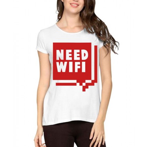 Need Wifi Graphic Printed T-shirt